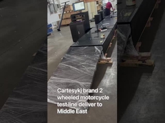 2 bánh xe máy đường thử nghiệm phanh cuộn máy thử nghiệm tốc độ đồng hồ đồng bộ bánh xe bánh xe kẹp