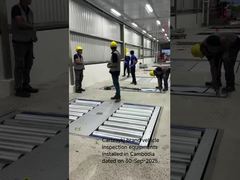 Nhà máy lắp ráp Ford CKD tại Campuchia trường hợp con lăn tự do Bộ kiểm tra con lăn phanh Tấm đôi trượt ngang Tốc độ