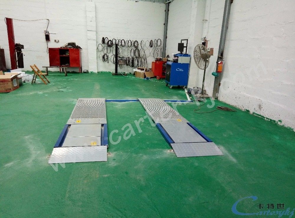 220V Voltage Ultra Flat Plate Test Line cho xe ô tô thử phanh thử tải thử trượt bên