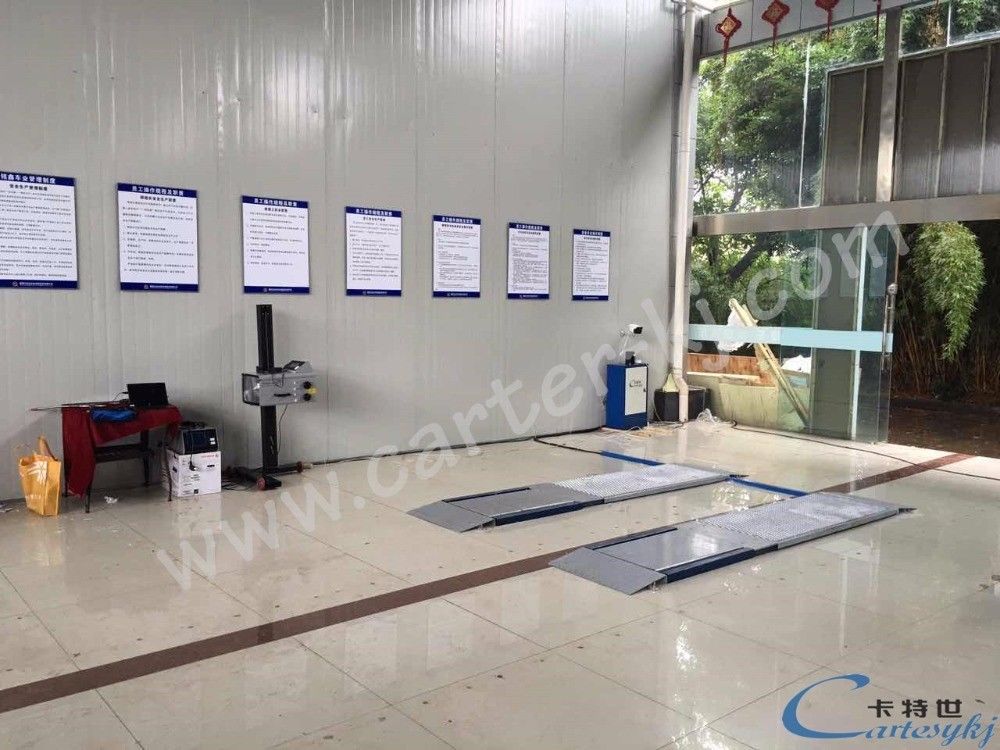 220V Voltage Ultra Flat Plate Test Line cho xe ô tô thử phanh thử tải thử trượt bên