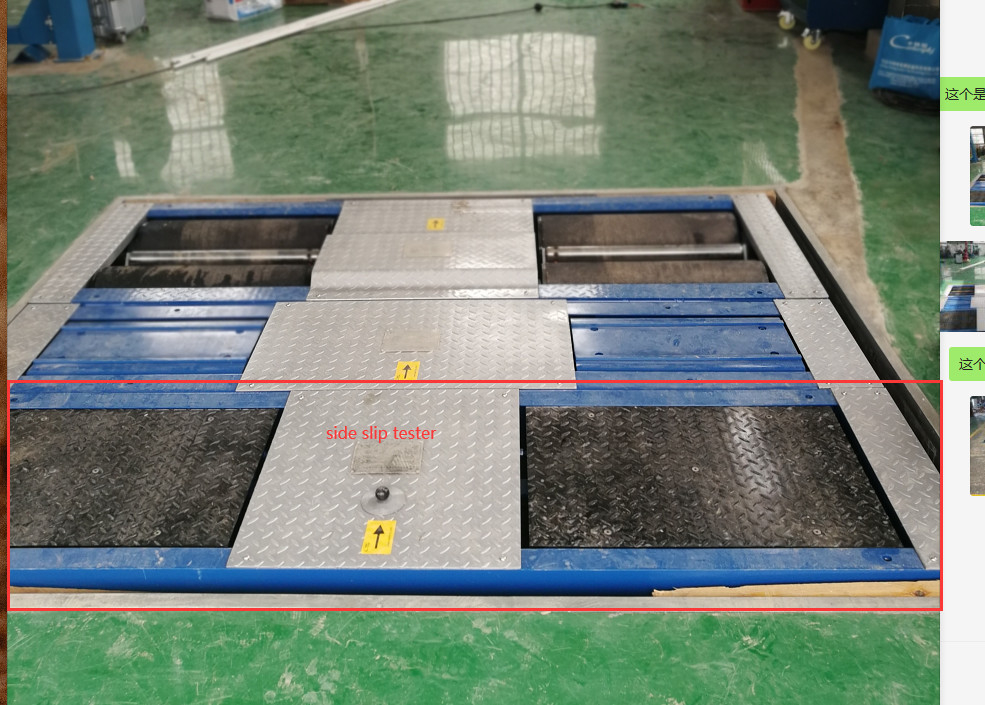 CTGT3-4C Đường thử xe 4-in-1 Vòng thử phanh Vòng thử phanh với tải trọng trục Vòng thử sườn đĩa kép