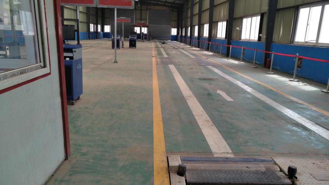 Layout Of Testing Workshop For Light Duty Vehicle Performance Testing Test Line For Test Station (Bản bố trí của xưởng thử nghiệm cho xe hạng nhẹ)