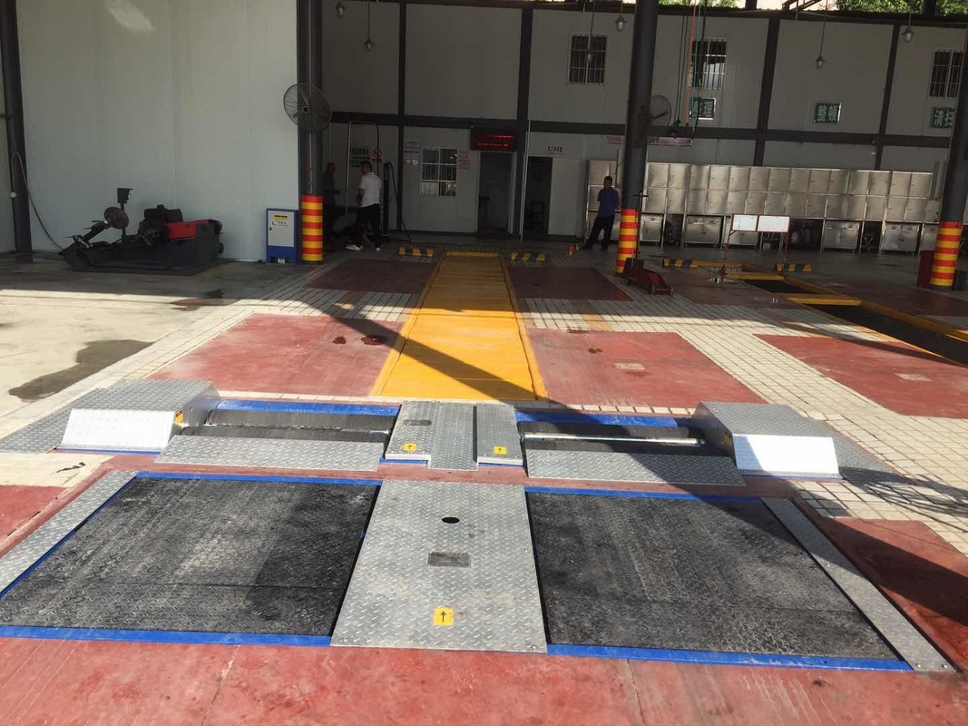 Hai người kiểm tra CT-EWR Cơ sở kiểm tra xe ô tô cấp độ 2 Lưới kiểm tra bảo trì và an toàn