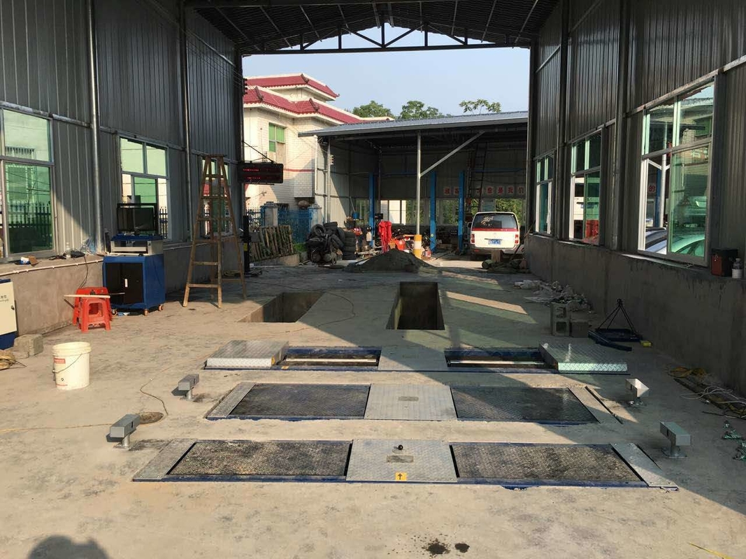 CT-EWR Đường thử xe hoàn toàn tự động Đường bảo trì xe ô tô cấp 2 Độ chính xác cao