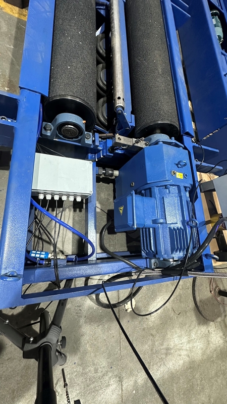 Loại máy thử phanh cuộn máy thử phanh di động với tải trọng trục CTFZ-15B Thiết bị 15T