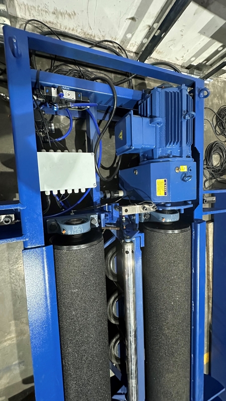 Loại máy thử phanh cuộn máy thử phanh di động với tải trọng trục CTFZ-15B Thiết bị 15T