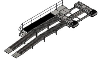CTDCG-15 ô tô xe hơi ba trục sáu con lăn xe Chassis Dynamometer mã lực dynamometer