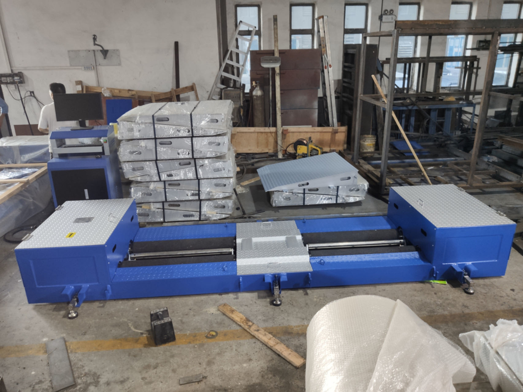 CTZD-9500M 15T Roller Mobile Brake Tester Bench Portable Transportable Roller cho xe tải