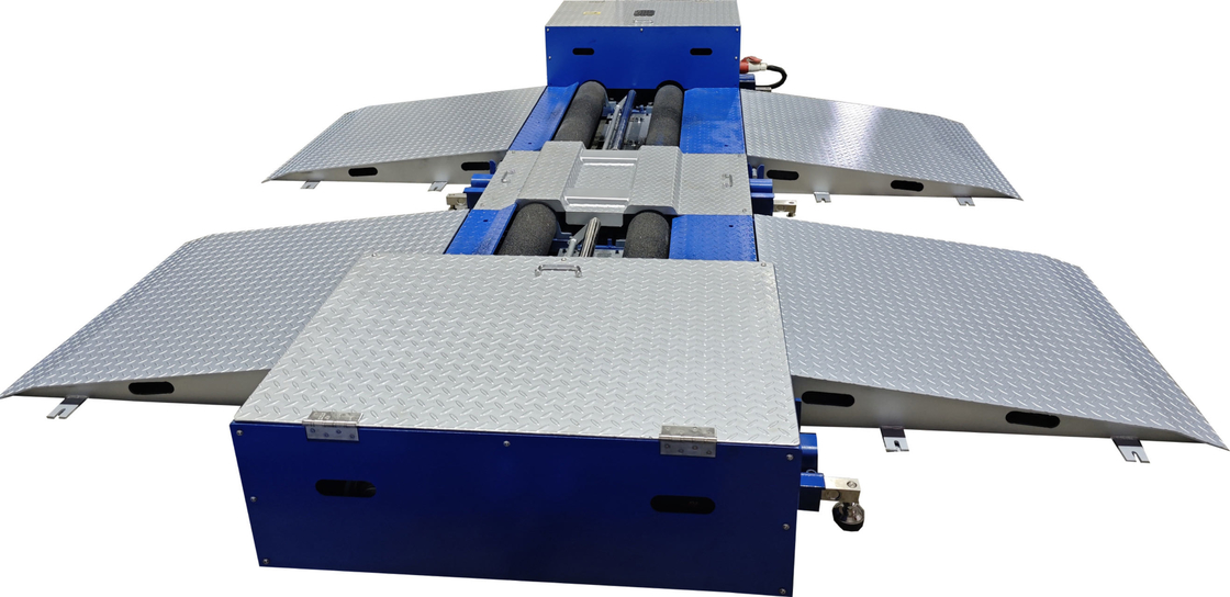 CTZD-9500M 15T Roller Mobile Brake Tester Bench Portable Transportable Roller cho xe tải