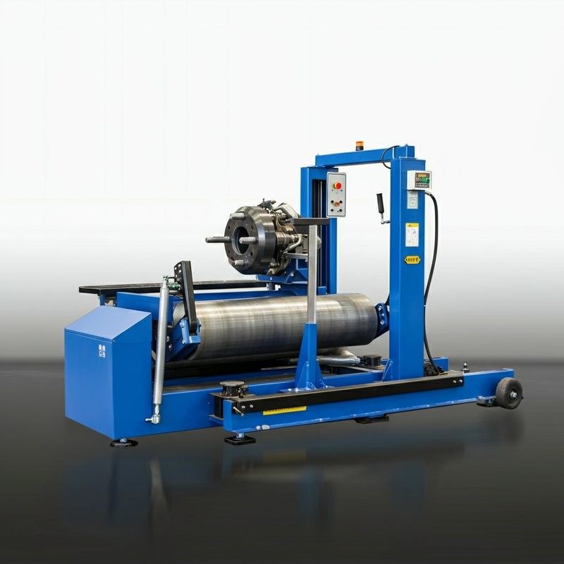 Máy kiểm tra phanh cuộn xe tải di động di động cho xe 4WD 10T Capacity Vehicle Test Line Thiết bị kiểm tra xe