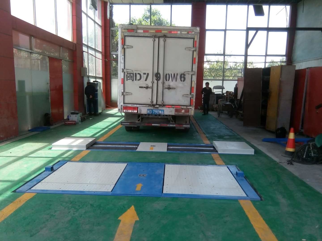 Cartesykj 10T Lối kiểm tra và bảo trì xe phụ Máy thử phanh cuộn với máy thử trượt bên trục