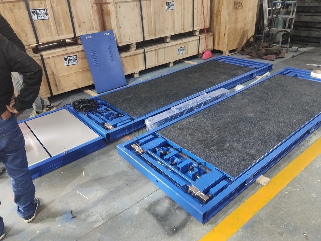 Cartesykj Thử nghiệm phanh phẳng sang trọng 13T Thiết bị kiểm tra xe