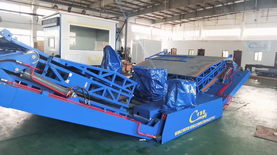 Cartesykj Đường kiểm tra an toàn xe di động Cơ sở kiểm tra xe di động cho cả xe hơi và xe tải