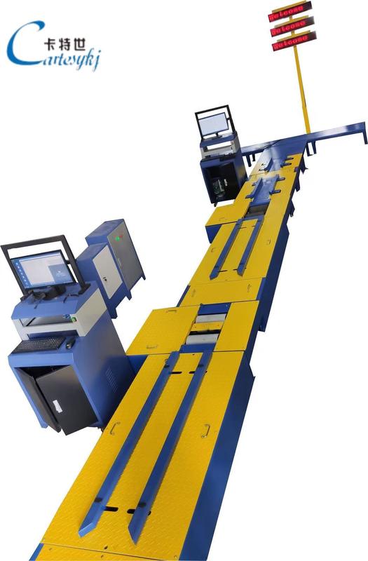 2 bánh xe máy Đường thử tập trung Bao gồm lực phanh trục tải Speedometer Clamping Wheel Alignment Headlight Tester Noise Meter