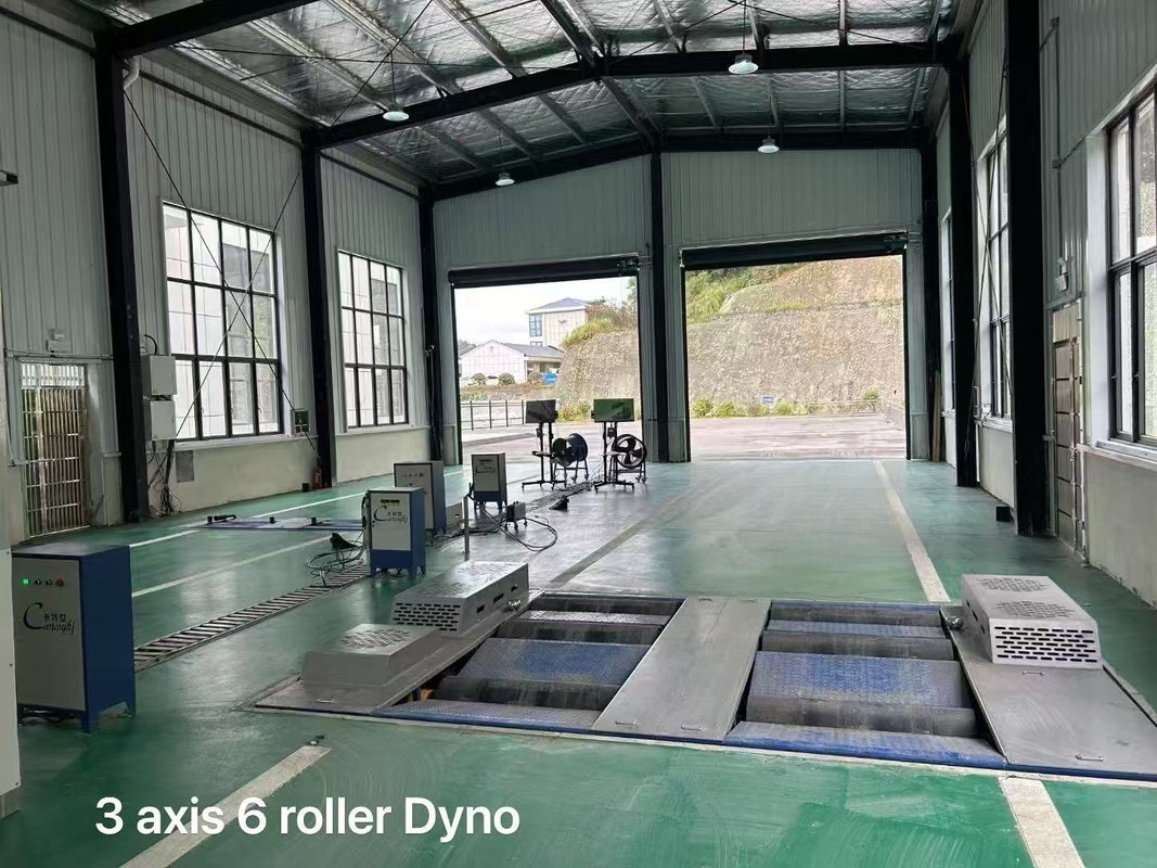 CTDCG-15 ô tô xe hơi ba trục sáu con lăn xe Chassis Dynamometer mã lực dynamometer