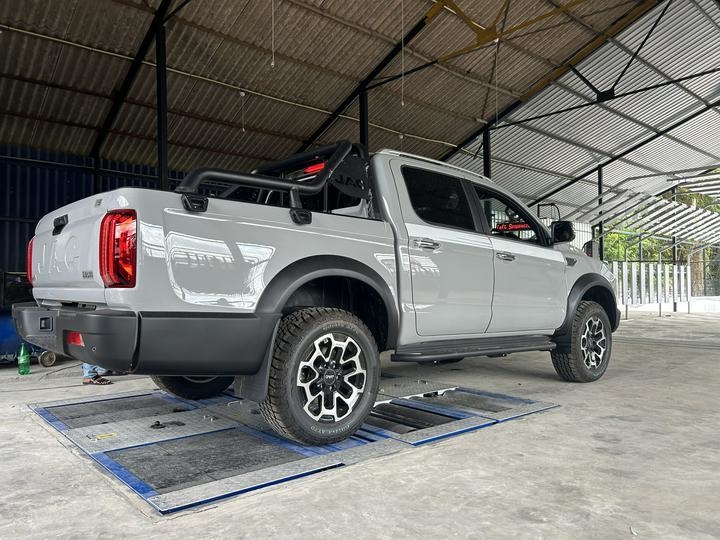 5 in1 thử phanh cuộn thử nghiệm treo thử nghiệm axle tải hai tấm bên trượt tốc độ đo đèn pha thử nghiệm