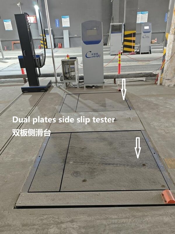 3t Load CTCH-3 Vehicle Dual Side Slip Tester Chiếc xe cho xe hơi