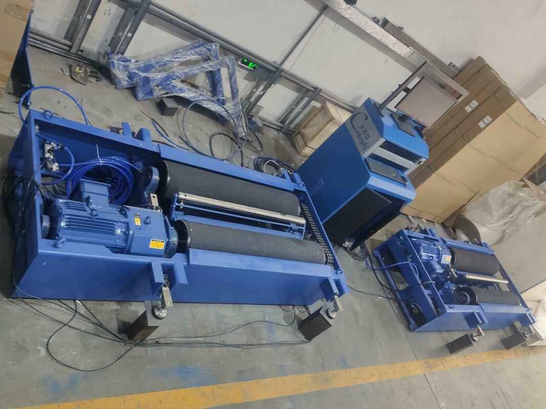 Cartesy Máy kiểm tra phanh cuộn xe ô tô Lực với tải trọng trục CTFZ-10B 10T Máy kiểm tra phanh cuộn xe cho xe hạng nặng