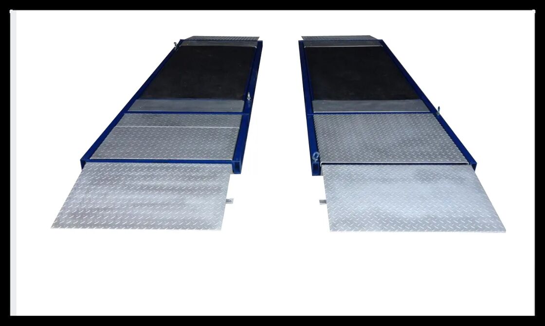 Cartesykj Máy kiểm tra phanh phẳng sang trọng 3T 10T 15T Thiết bị kiểm tra xe Làn kiểm tra xe 2CTHPB-13 với hệ thống treo trượt bên, máy kiểm tra tải trọng trục