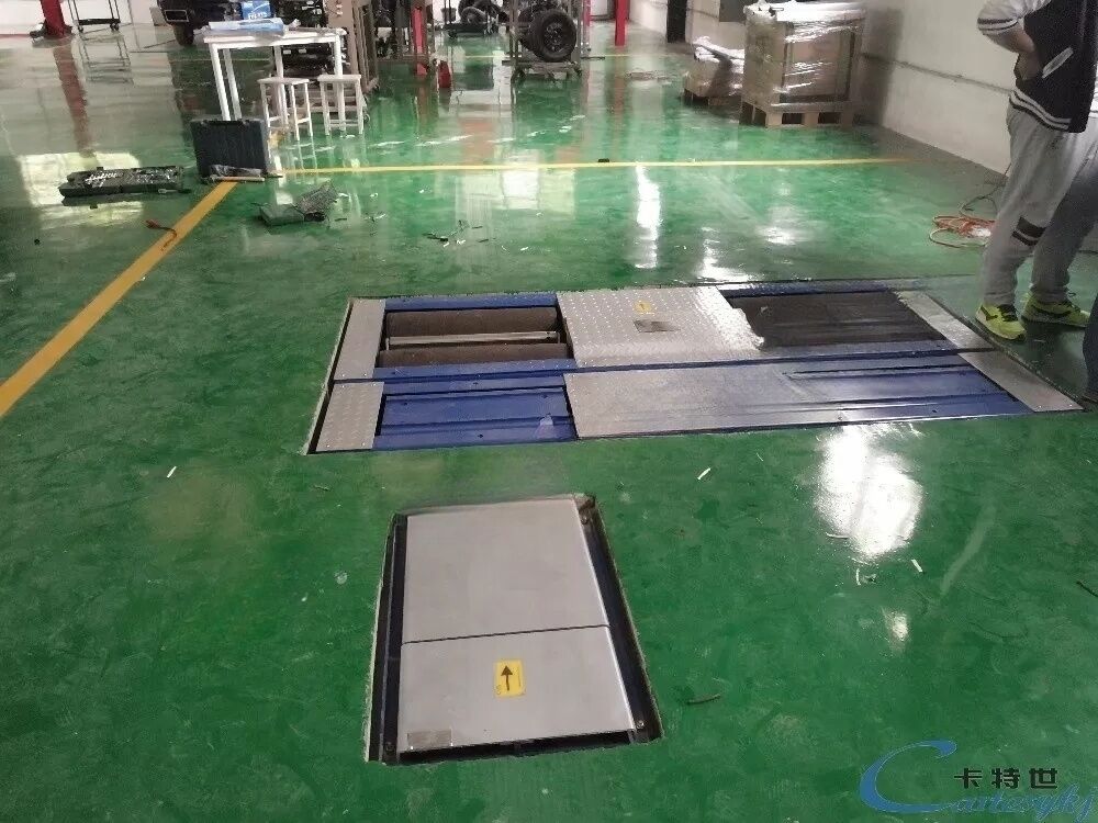 Máy kiểm tra hệ thống treo tải ô tô Cartesy cartesykj 4T với thiết kế độ rung tiếng ồn thấp để kiểm tra hiệu suất hệ thống treo xe