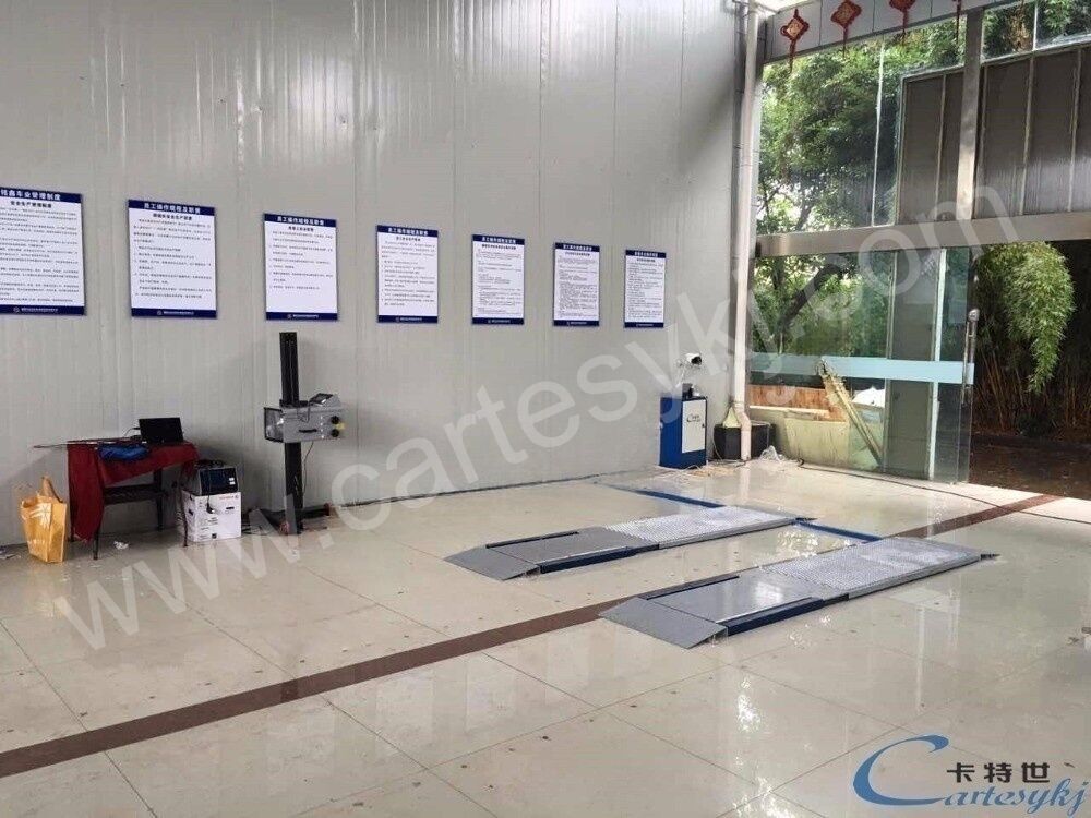 220V Voltage Ultra Flat Plate Test Line cho xe ô tô thử phanh thử tải thử trượt bên
