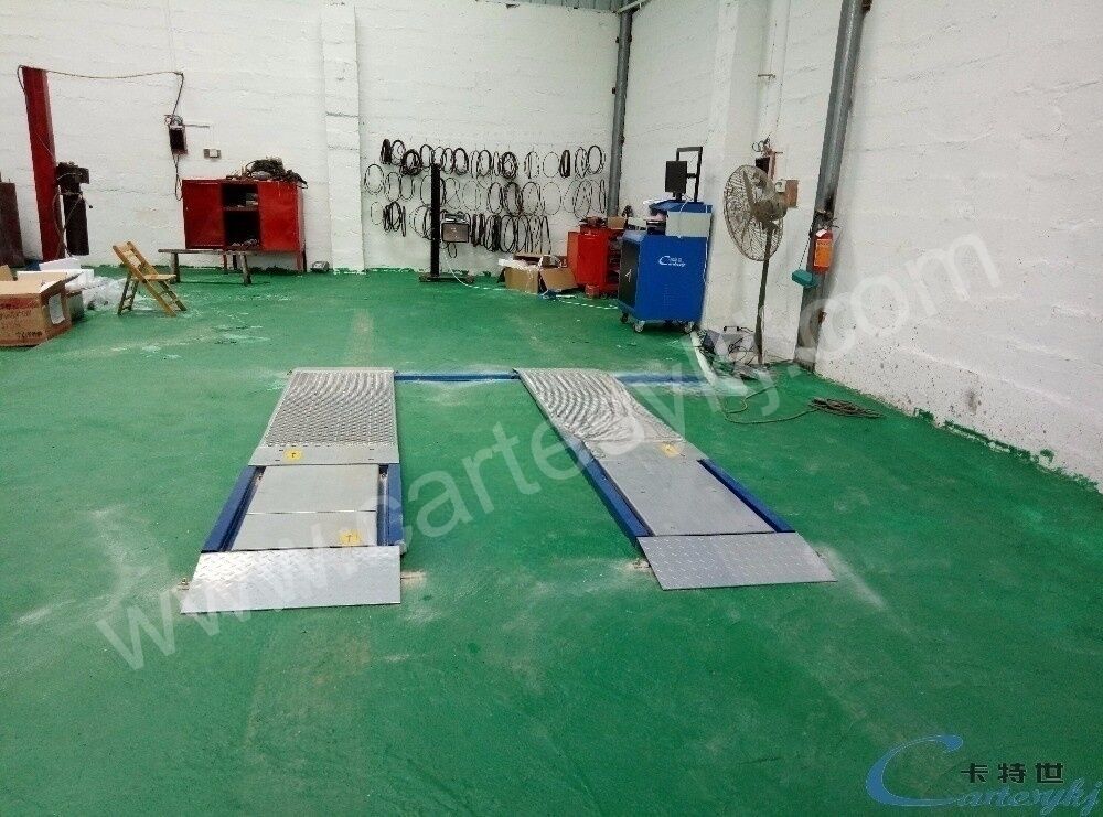 220V Voltage Ultra Flat Plate Test Line cho xe ô tô thử phanh thử tải thử trượt bên