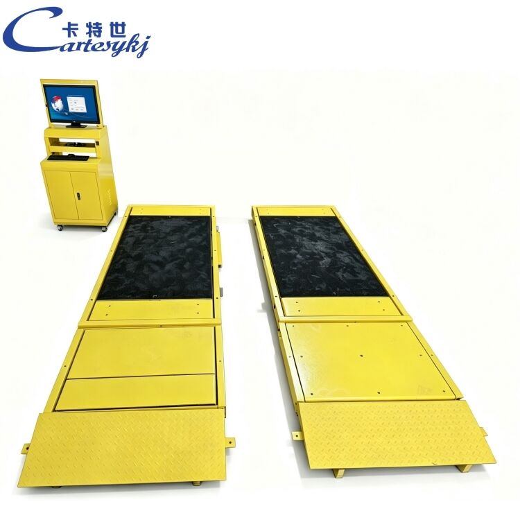 Thiết bị kiểm tra phanh phẳng Cartesykj Luxury 13T Thiết bị kiểm tra xe làn kiểm tra xe 2CTHPB-10