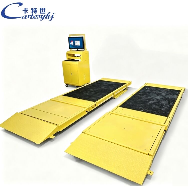Thiết bị kiểm tra phanh phẳng Cartesykj Luxury 13T Thiết bị kiểm tra xe làn kiểm tra xe 2CTHPB-10