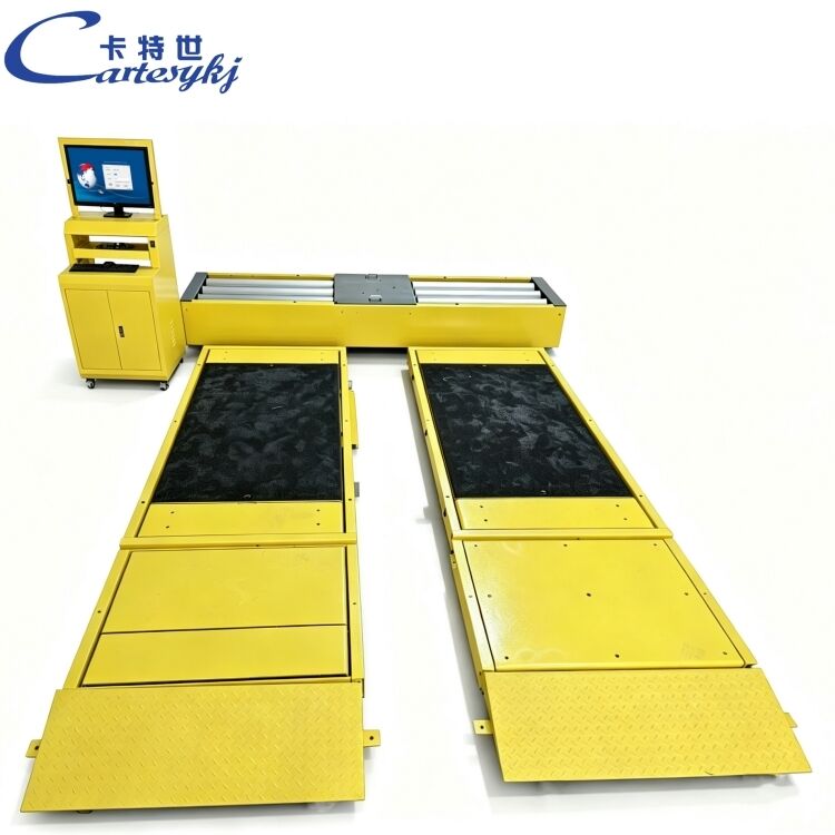 Thiết bị kiểm tra phanh phẳng Cartesykj Luxury 13T Thiết bị kiểm tra xe làn kiểm tra xe 2CTHPB-10
