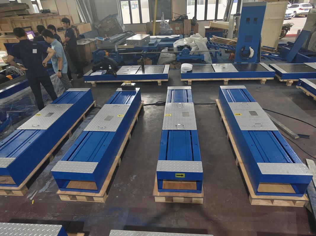 Máy kiểm tra hệ thống treo tải ô tô Cartesy cartesykj 4T với thiết kế độ rung tiếng ồn thấp để kiểm tra hiệu suất hệ thống treo xe