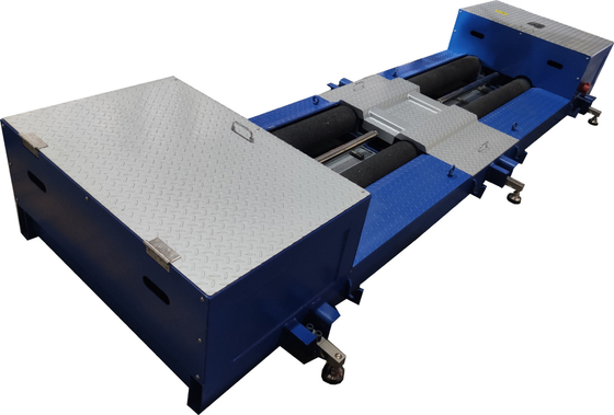 Cartesykj Roller Brake Tester với axle Load Air Bag Lift cho xe 4000kg Xe thử nghiệm đường dây xe xe kiểm tra hàng năm
