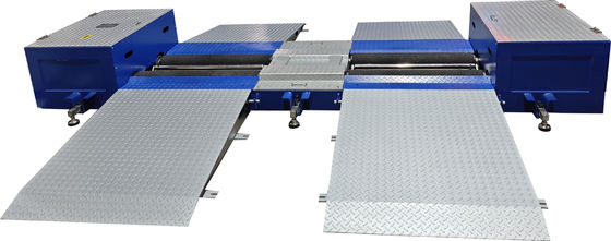 CTZD-2500M Máy kiểm tra phanh cuộn xe tải di động di động cho thiết bị kiểm tra đường thử xe 3T