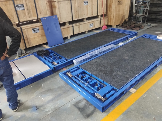 Cartesykj Thử nghiệm phanh phẳng sang trọng 13T Thiết bị kiểm tra xe