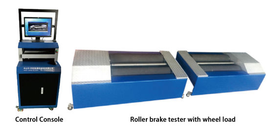 Truck Roller Brake Tester Belt Thiết bị kiểm tra xe 4t Capacity CTFZ-3B Lifting Testing Machine