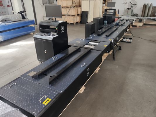 2 bánh xe máy thử nghiệm đường dây phanh lực trục tải tốc độ đo kẹp bánh xe thẳng hàng đèn pha kiểm tra