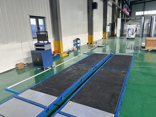 Cartesykj sang trọng 4 phẳng phanh thử nghiệm bên trượt thử nghiệm trục tải thử nghiệm treo thử nghiệm 4T Thiết bị kiểm tra xe xe xe thử nghiệm đường dây cho xe 4CTHPB-4